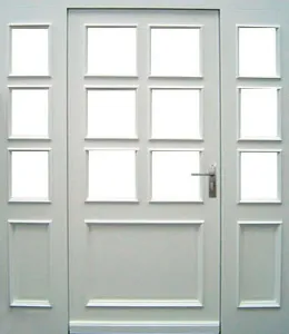 Drzwi zewnętrzne, wzór: DZ031
