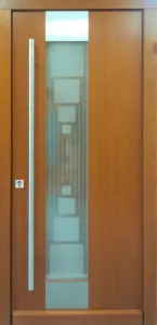 Drzwi zewnętrzne, wzór: DZ132